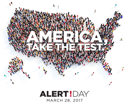 America, Take the Test - Alert! Day - March 28, 2017