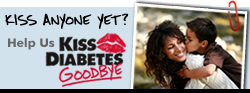 Help the American Diabetes Association Kiss Diabetes Goodbye