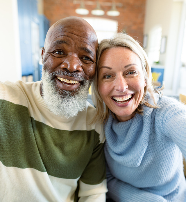 Couple Smiling