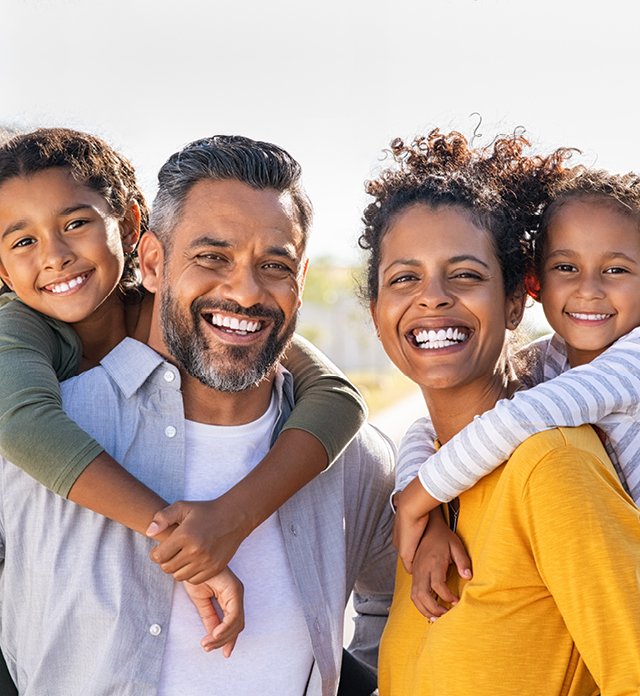 Happy Family Smiling