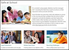 Safe at School Web Page