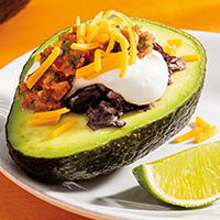 4-Layer Stuffed Avocado